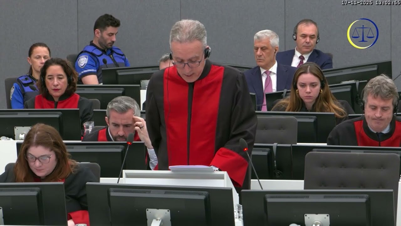 17/11/2025: Tači i drugi, sudska sednica