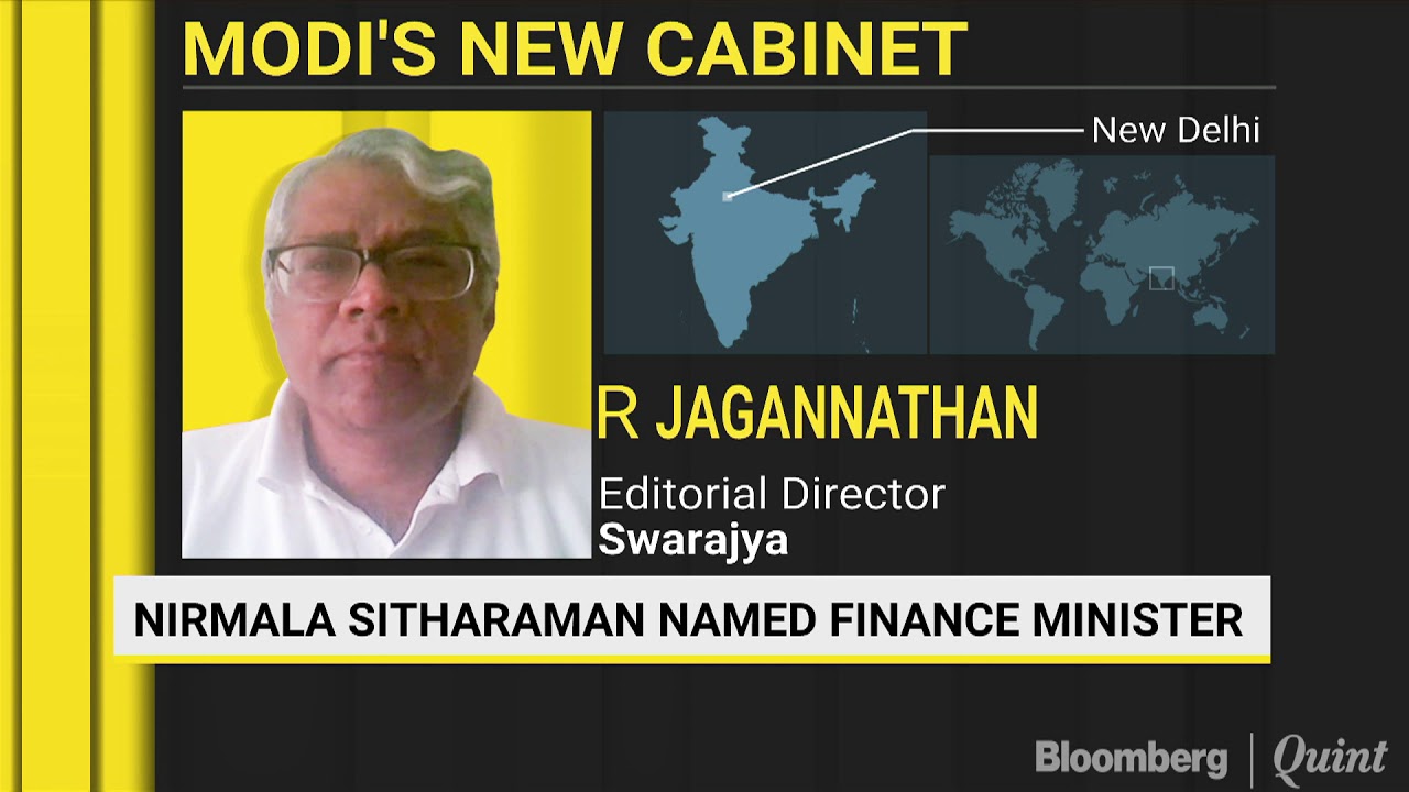 R Jagannathan On Nirmala Sitharaman's Appointment As Finance Minister