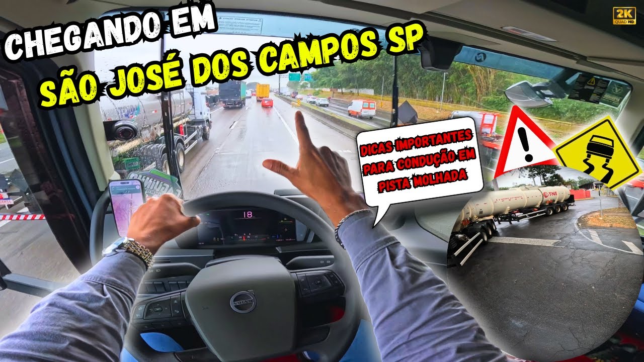 Chegando na Base da Ipiranga em São José dos Campos SP!!!