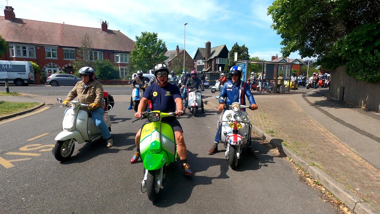 Lancashire Scooter Alliance Blackpool Ride 2025