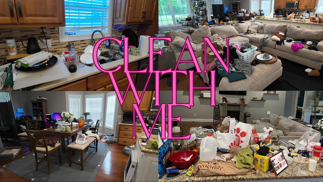 NEW!! STRUGGLING for a WEEK to clean this disaster house!!!