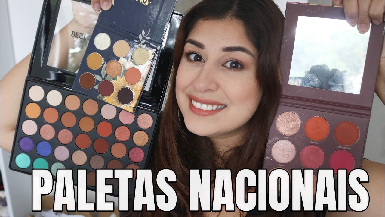 MINHAS PALETAS DE SOMBRAS NACIONAIS