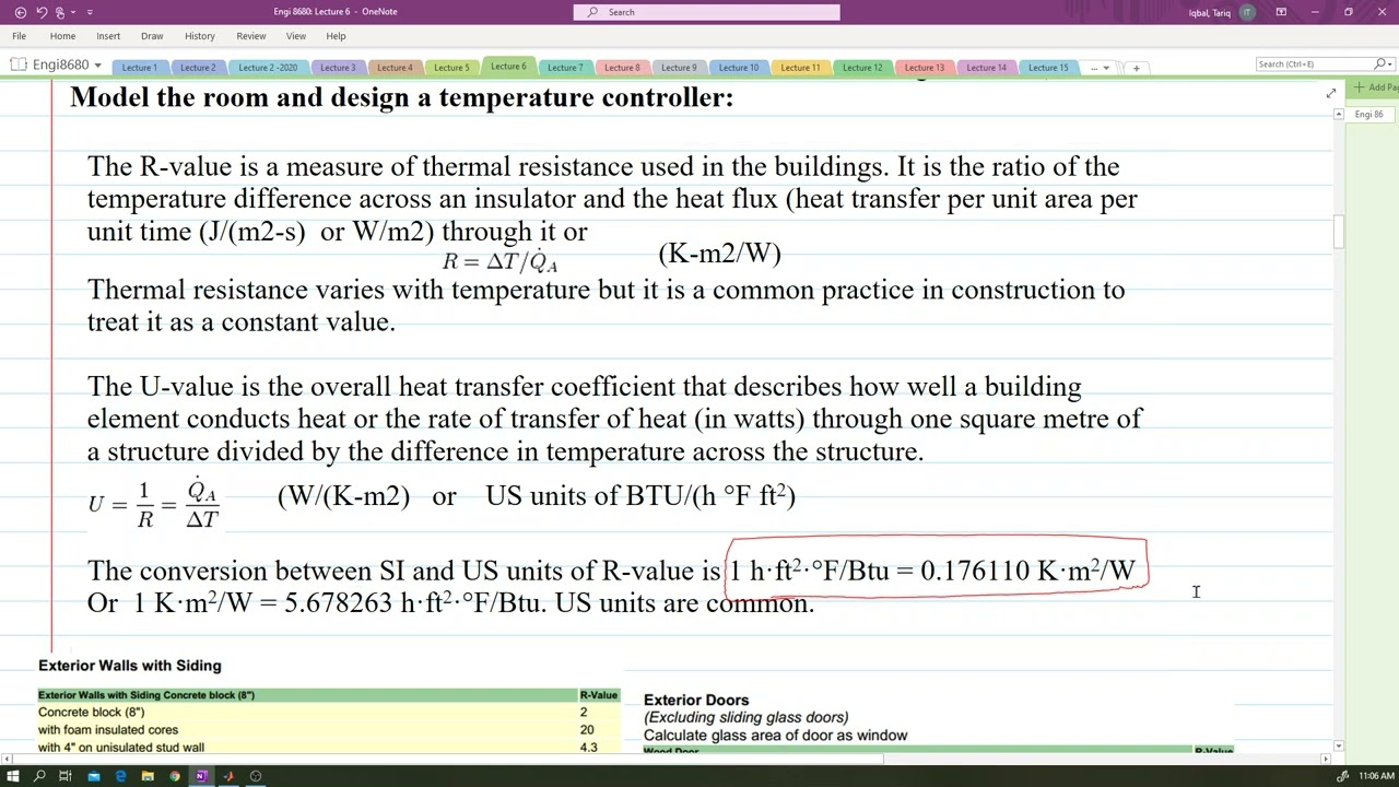 Lecture6: Room temperature control system