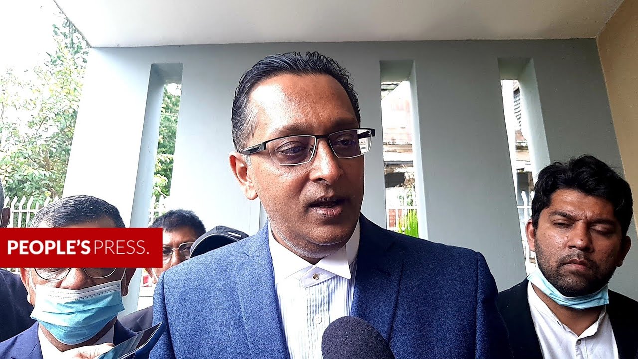 Fin de l'enquête judiciaire: Déclaration de Rama Valayden et Roshi Bhadain en direct