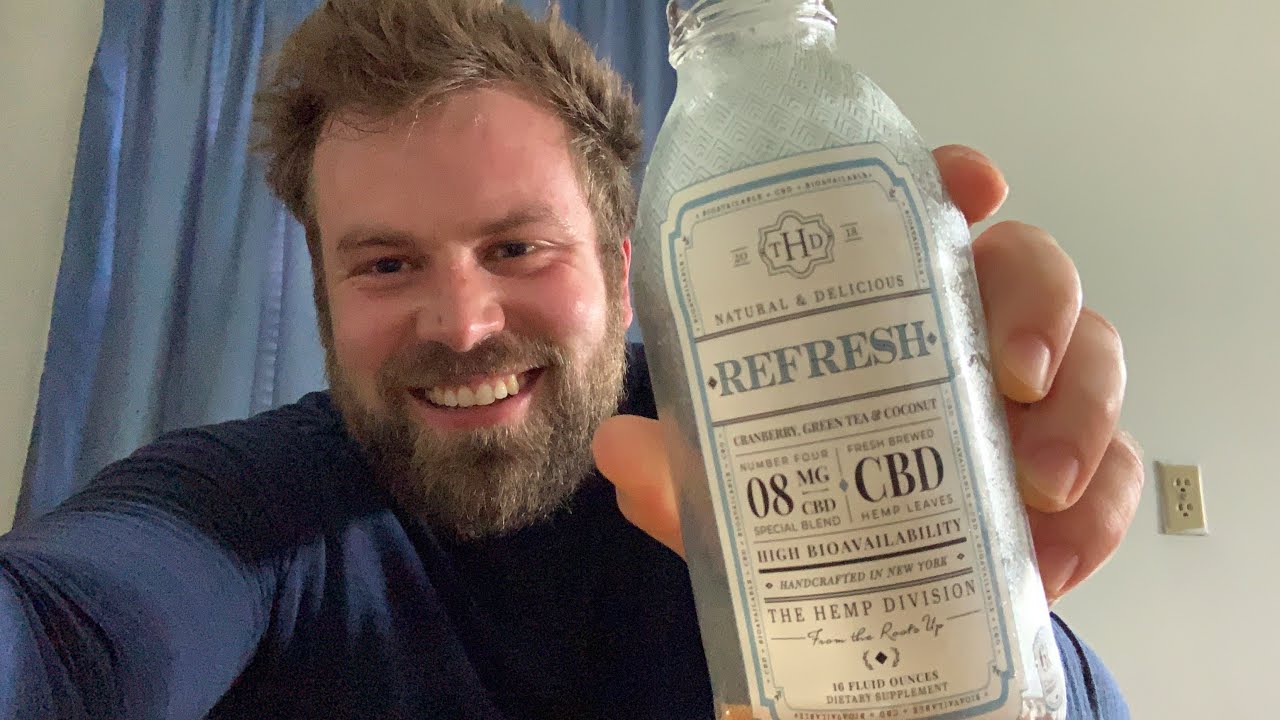 The Hemp Division- Refresh: CBD Infused Beverage
