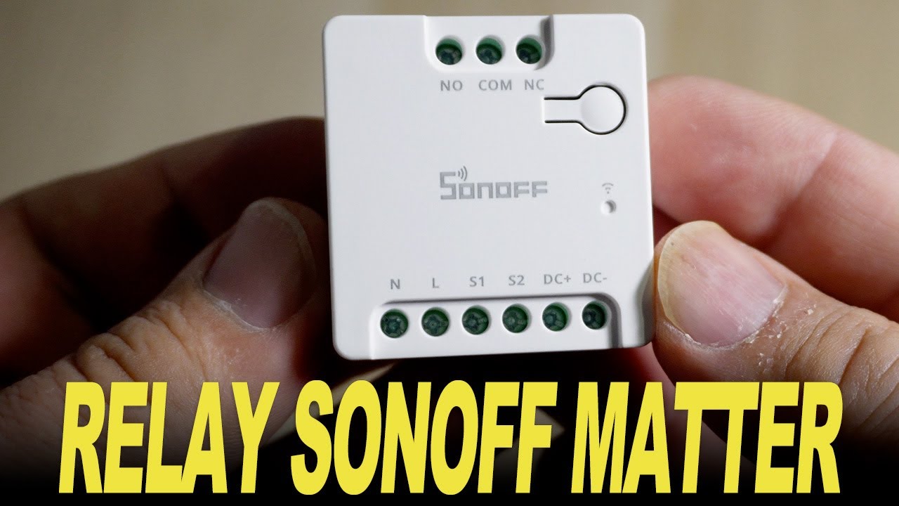 Sonoff MINI-D: relay smart Matter con contatto pulito