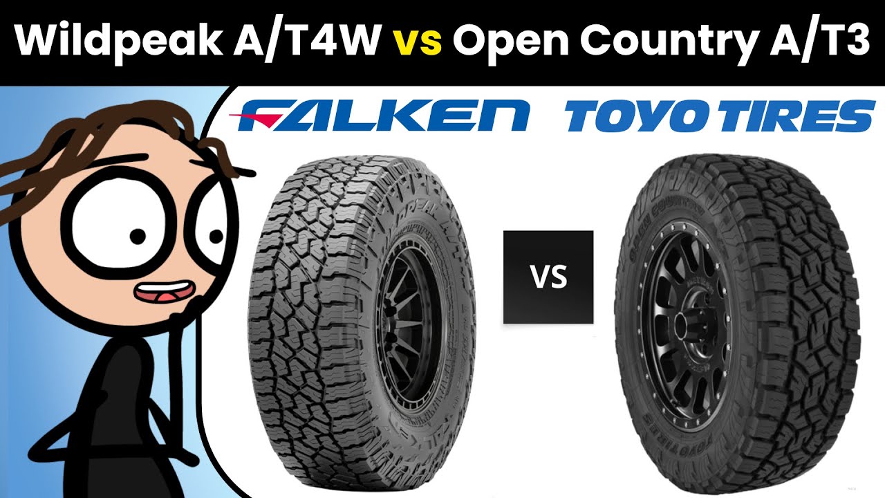 Falken Wildpeak AT4W vs Toyo Open Country AT3 (Comparison and Review)