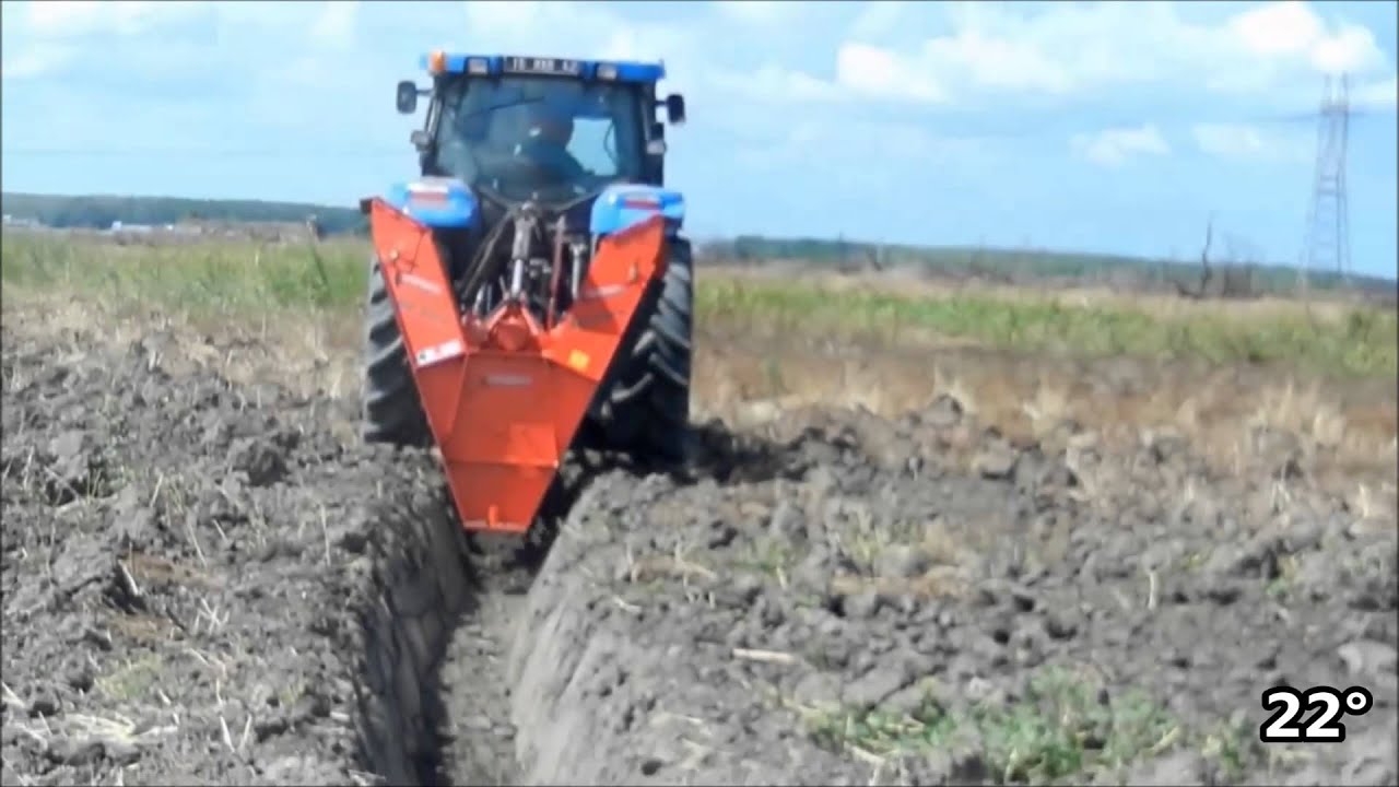 Double-wheel ditcher Big Storm - Scavafossi biruota Big Storm