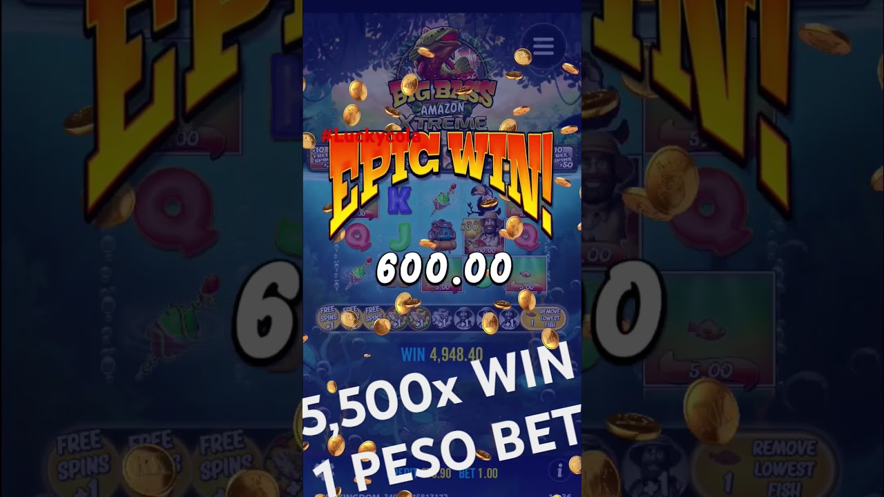 BIG BASS AMAZON EXTREME 5500X WIN (1PESO BET) @elijahanimalsland