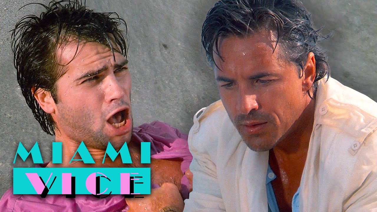 Crockett Punches Sara’s Brother | Miami Vice