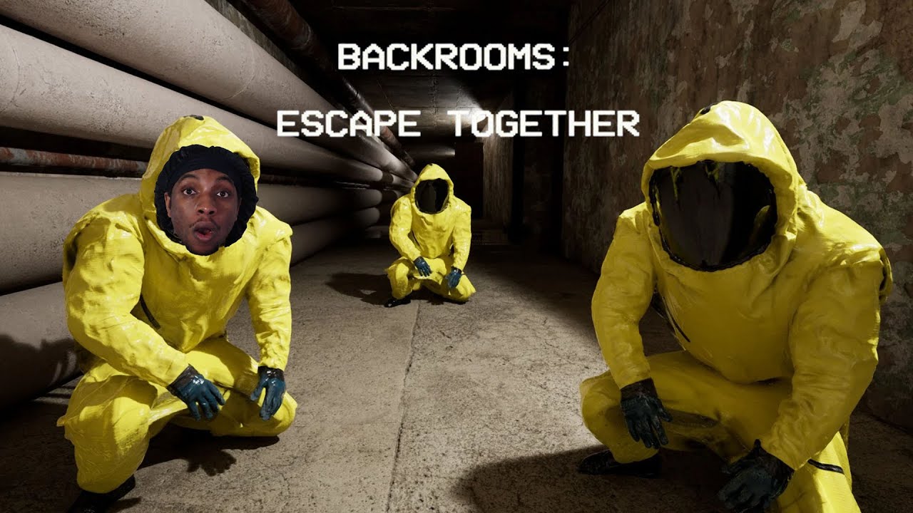 KEYSHDAWG PLAYS ESCAPE THE BACKROOMS WITH HIS FRIENDS FOR THE FIRST TIME PART 1...