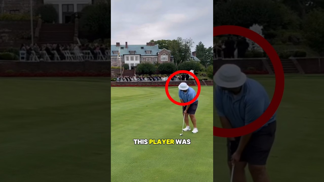 Мужчина играет в гольф на свадьбе! 🤯⛳💍🧐
