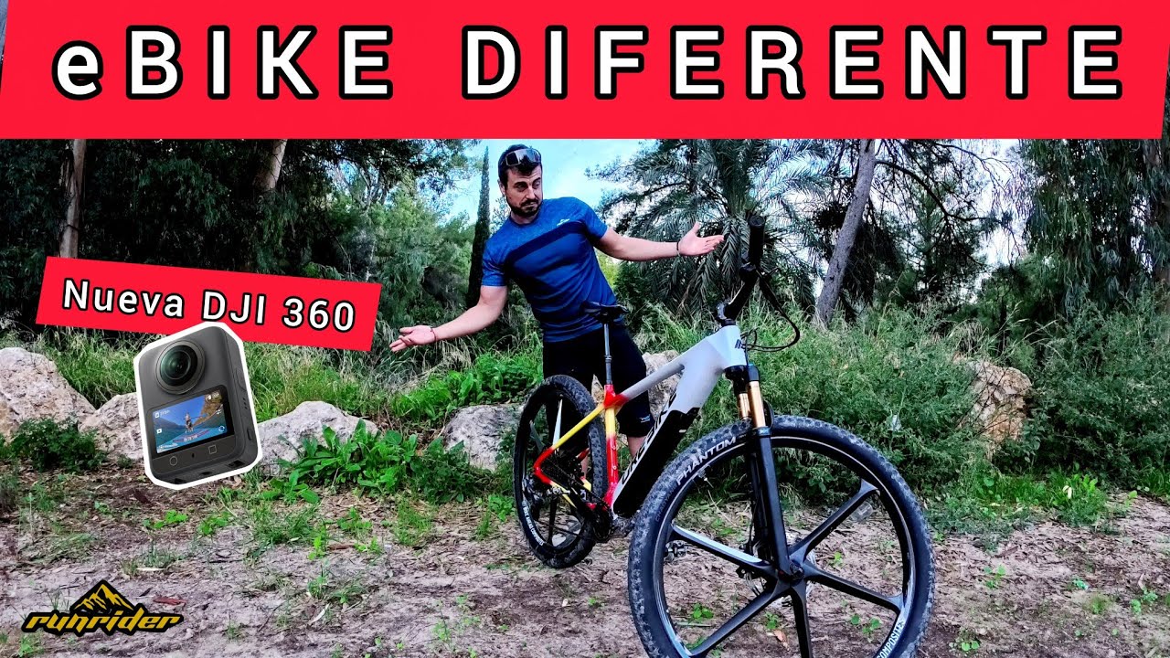eBIKE EXCLUSIVA 😱 PROBAMOS LA DJI OSMO 360