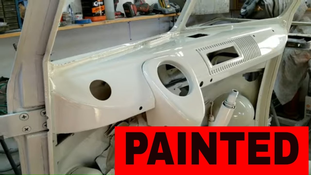Painting the inside of the VW bus - Full Restoration
