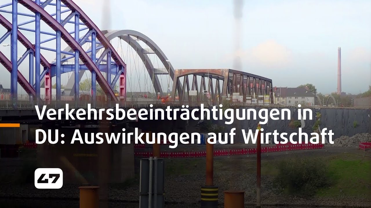 STUDIO 47 .live | VERKEHRSBEEINTR&Auml;CHTIGUNGEN IN DUISBURG: AUSWIRKUNGEN AUF HIESIGE WIRTSCHAFT