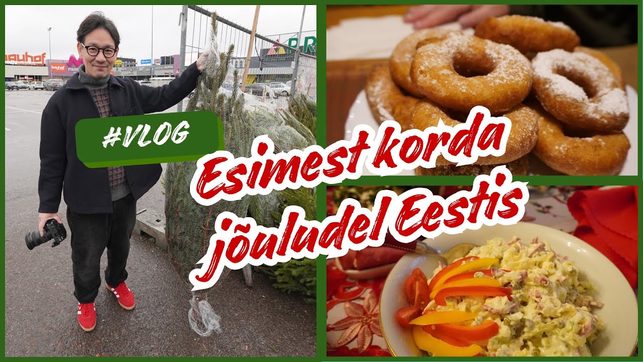 Reisivlog: Esimest korda jõuludel Eestis (ja mida kõike sõime)