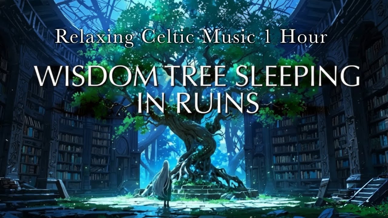 Wisdom Tree Sleeping in Ruins | Celtic music for sleeping peaceful magic vibes