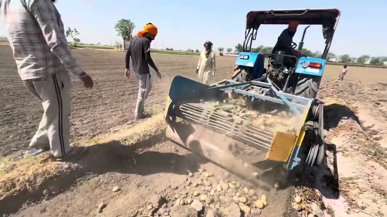 ✌️ਅੱਜ ਪੱਟੇ ਆਲੂ 🚜 ਟਰਾਲੀ ਦਾ ਟਾਇਰ ਹੋ ਗਿਆ ਖ਼ਤਮ #vlog #kheti #trending #vlog #explore #ytshort