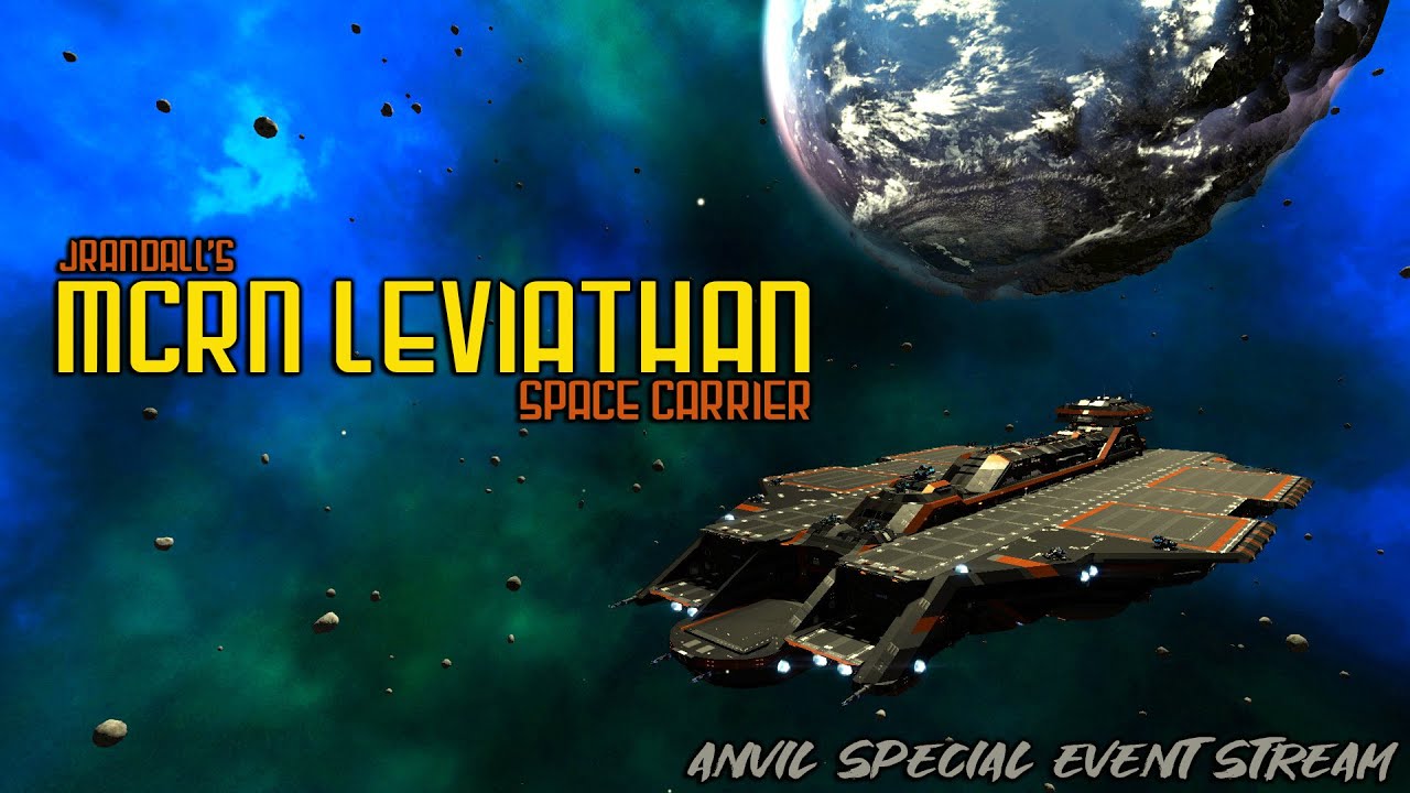MCRN Leviathan Super Carrier Walkthrough | Unveiling with JRandall