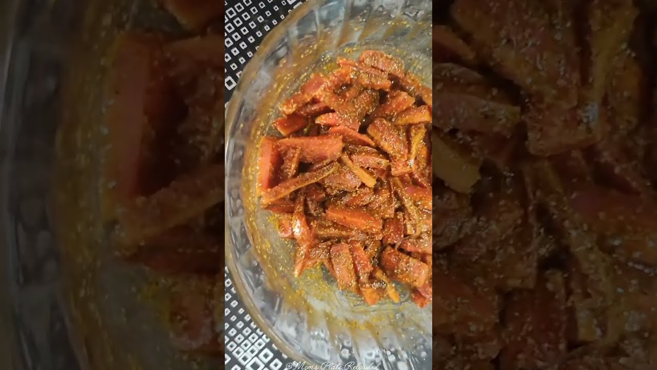 Gajar Ke Aachar Ki Recipe 🫙✨