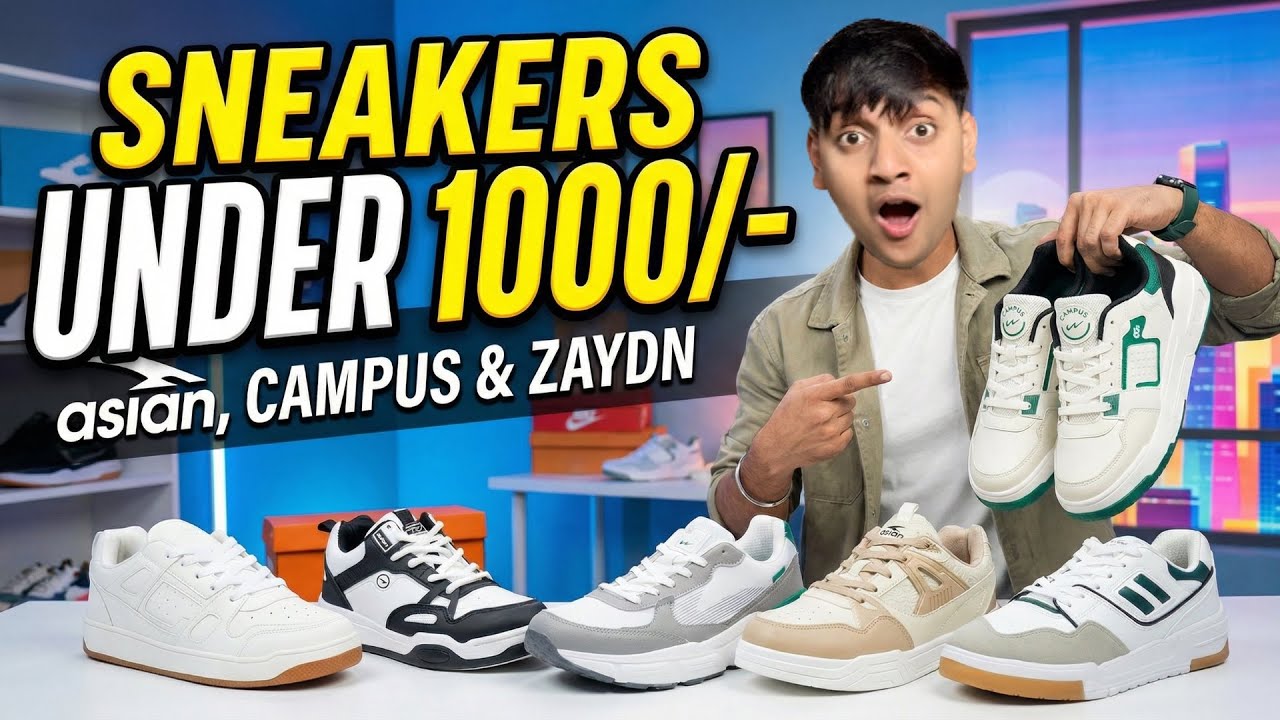 Casual Sneakers under ₹1000 India 🇮🇳 