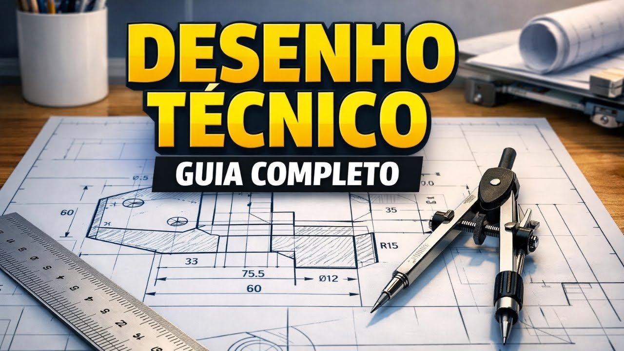DESENHO TÉCNICO: Padronização, NBRs e Escalas (Guia Completo para Iniciantes)