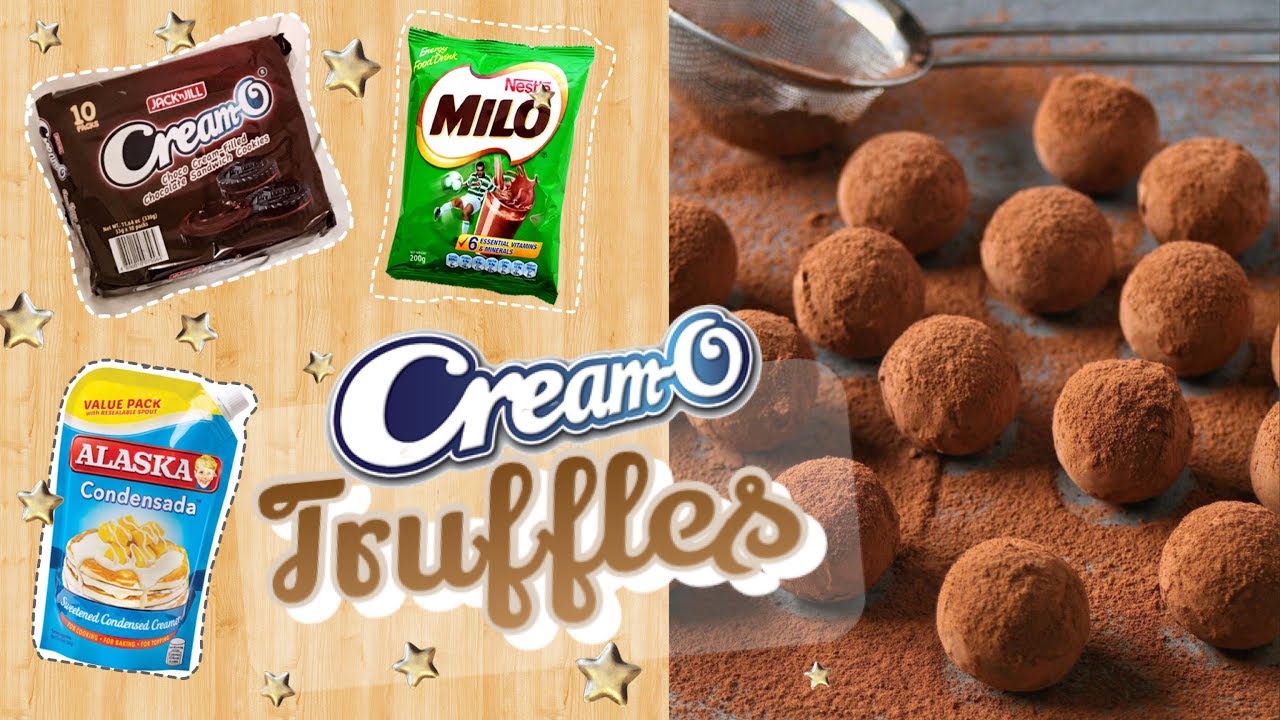 Cream-O/Oreo Truffles Recipe | 3 ingredients (pwdeng pang negosyo) | withJoshvy ✨