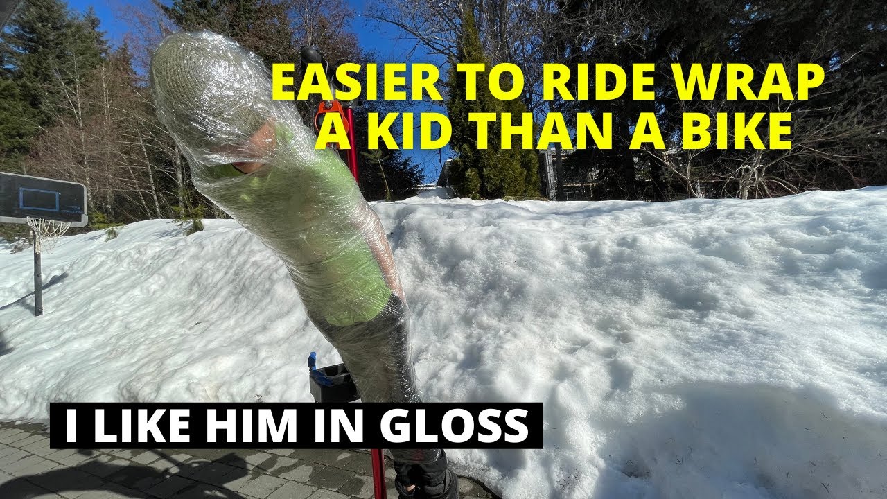 Wrapping a Yeti high gloss frame in a matte Ride Wrap. Ride Wrap review.