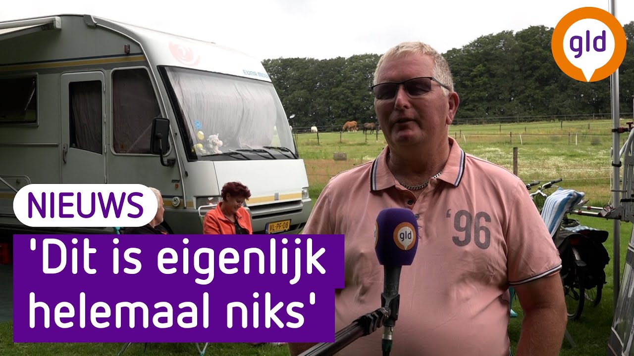 Vierdaagsecamping staat grotendeels leeg: 'Eigenlijk bestaat dat niet'