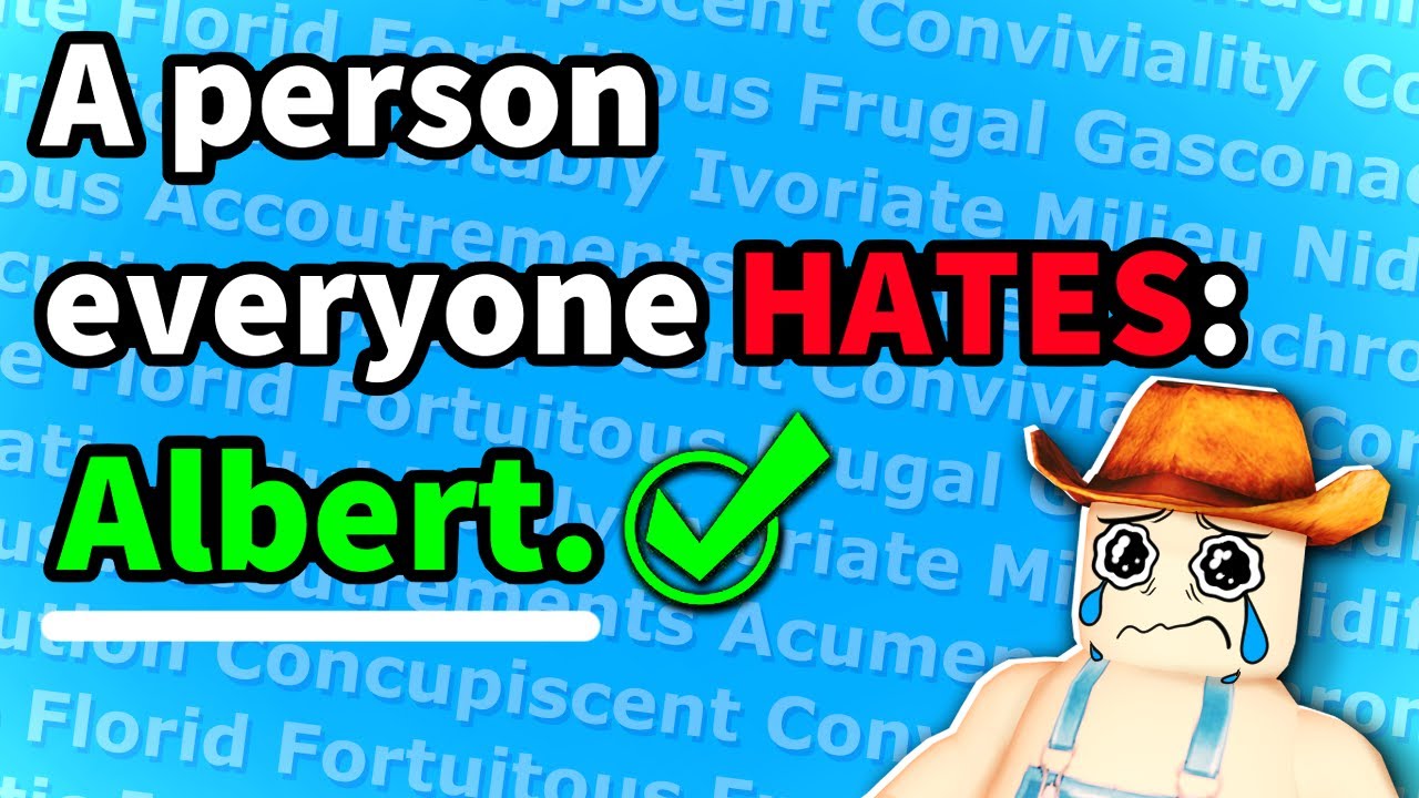 ROBLOX WHAT'S THE WORD