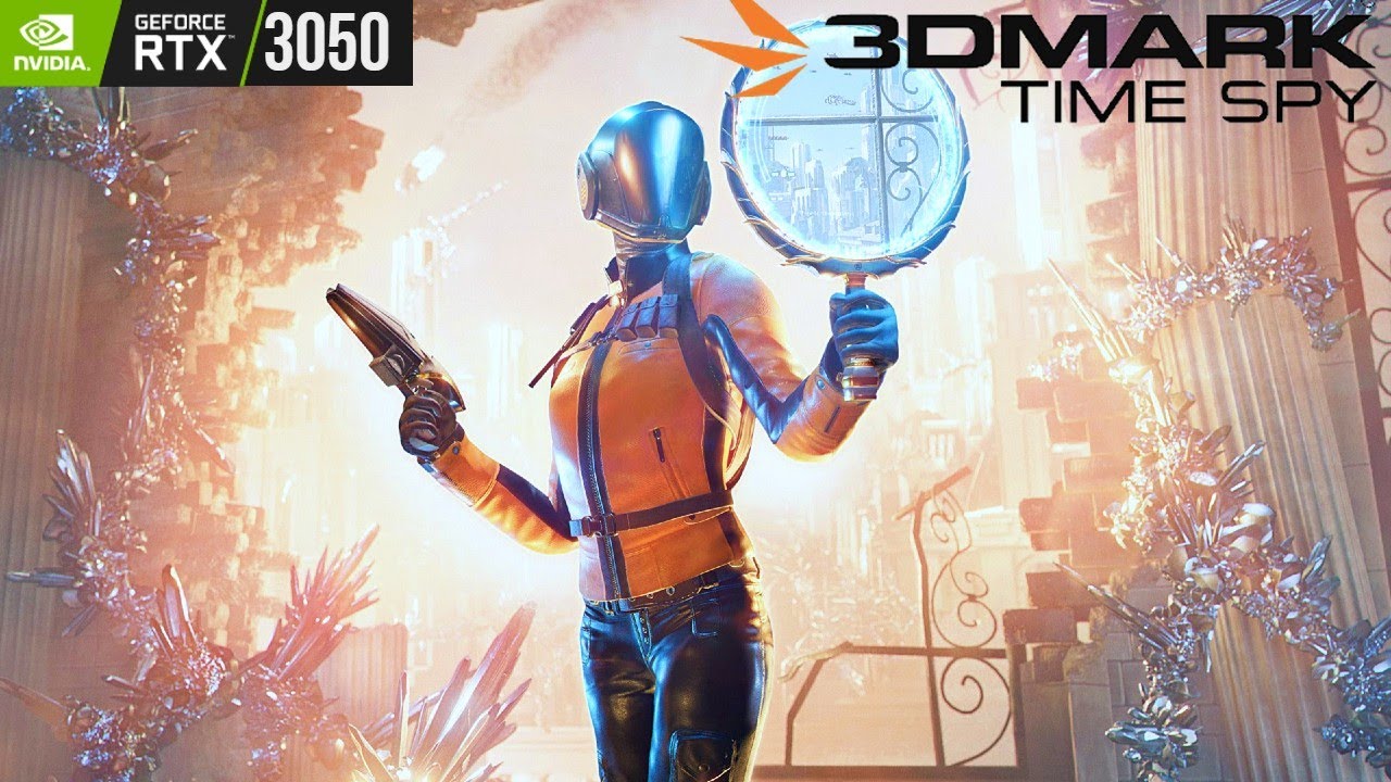 3DMark Time Spy Benchmark On RTX 3050 40W - MSI GF63 Thin