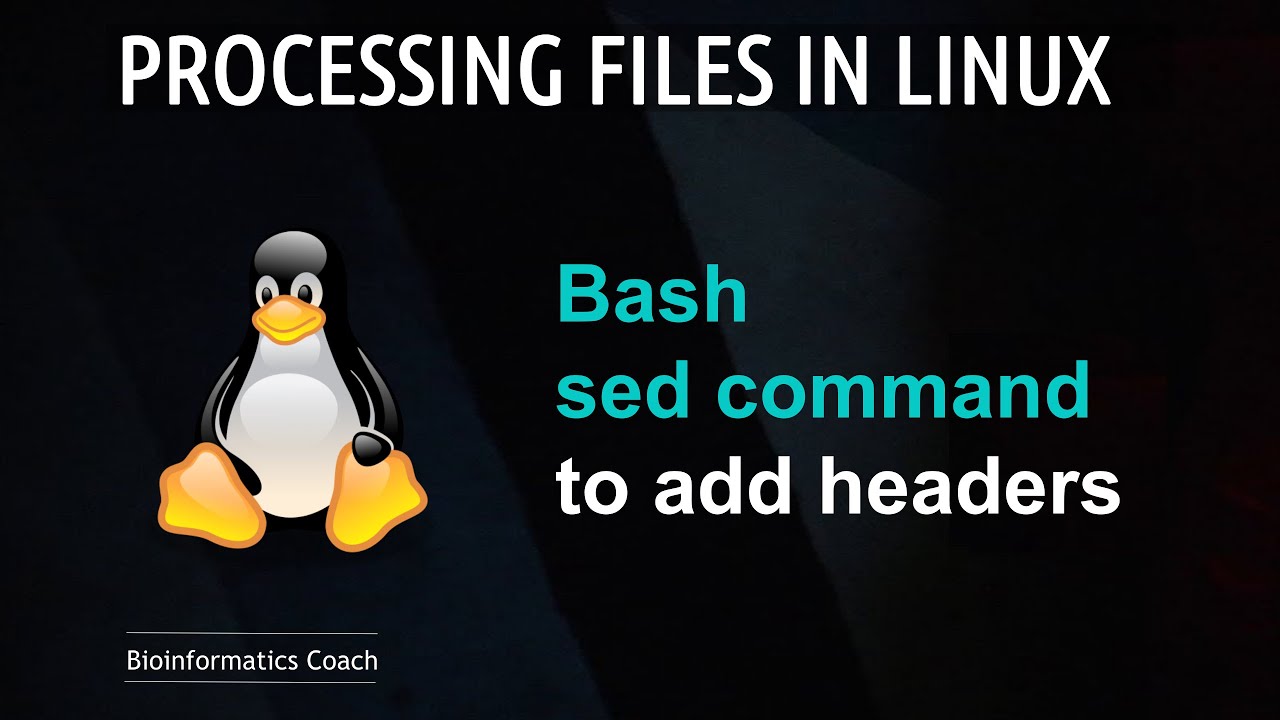 Linux sed command to add headers to csv files