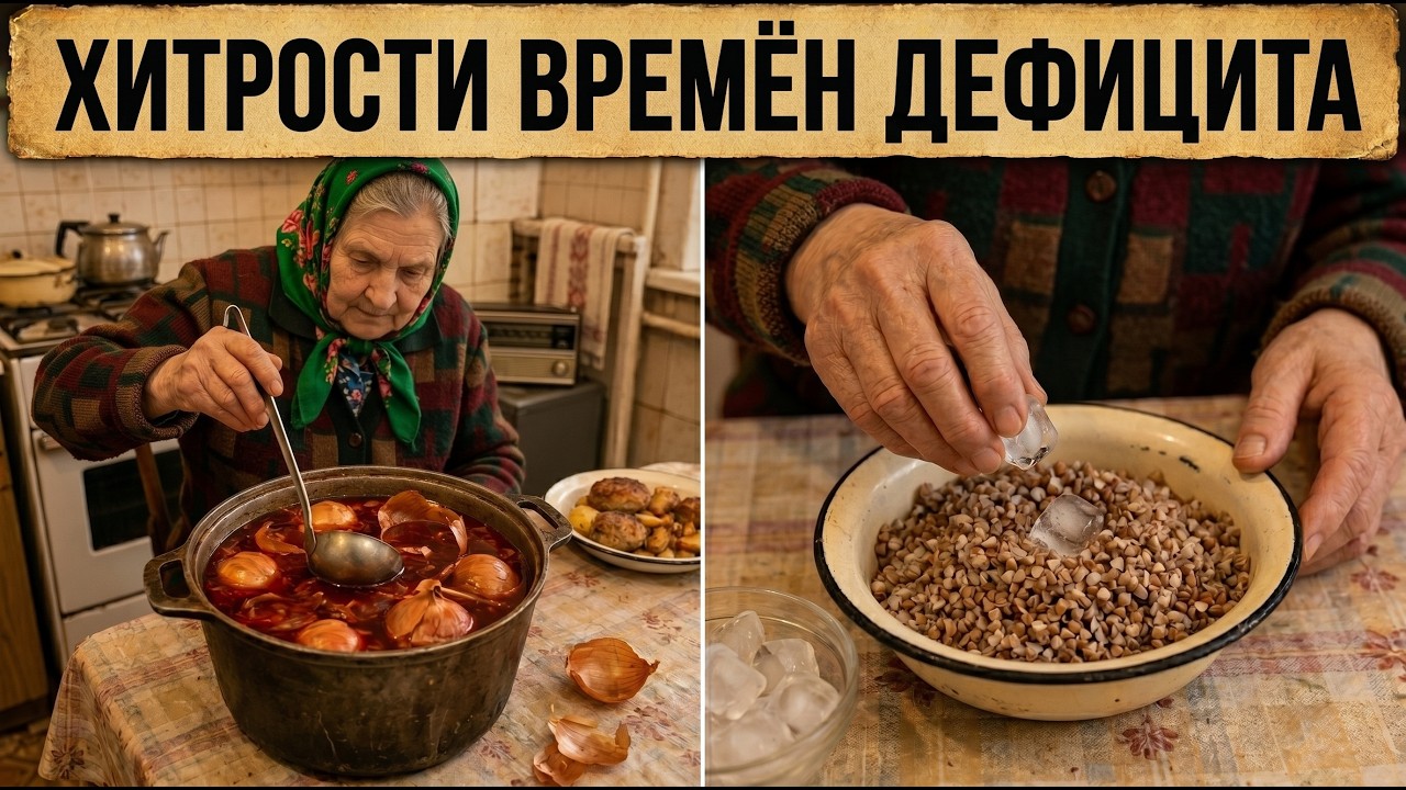 25 КУЛИНАРНЫХ ХИТРОСТЕЙ ИЗ ВРЕМЁН ДЕФИЦИТА, КОТОРЫЕ ВЫРУЧАЮТ И СЕЙЧАС