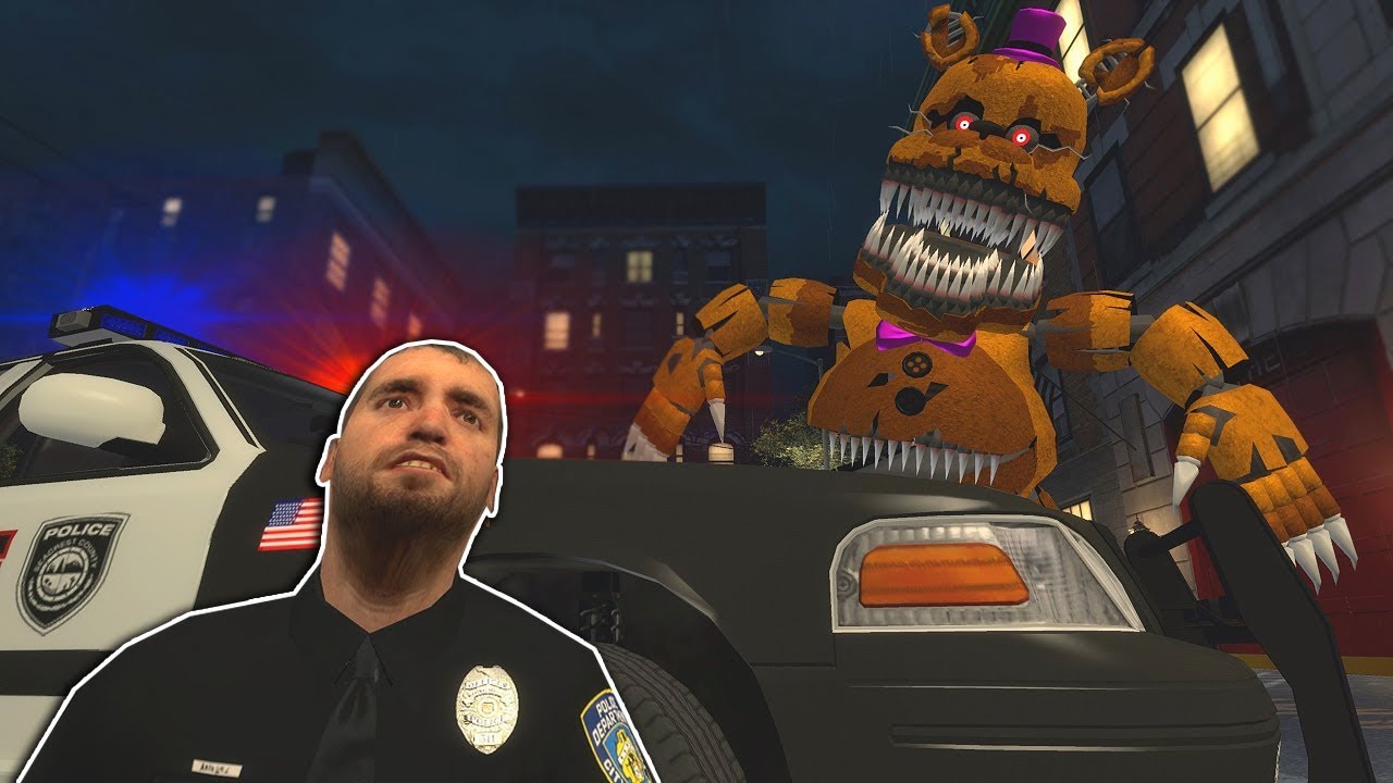 FIVE NIGHT'S AT FREDDY'S CITY ESCAPE! - Garry's Mod Multiplayer Gameplay - FNAF Gmod Survival