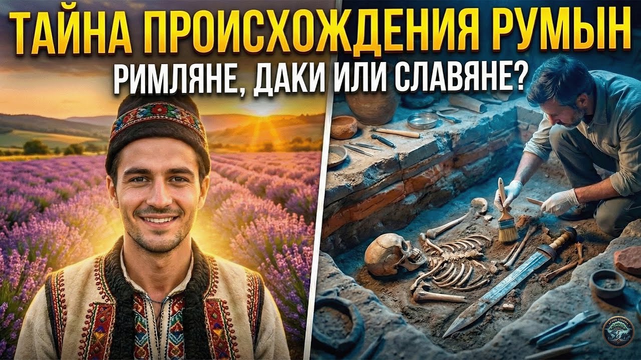ДНК-ТЕСТ РУМЫН: Величайший обман истории? Они — НЕ потомки Рима!