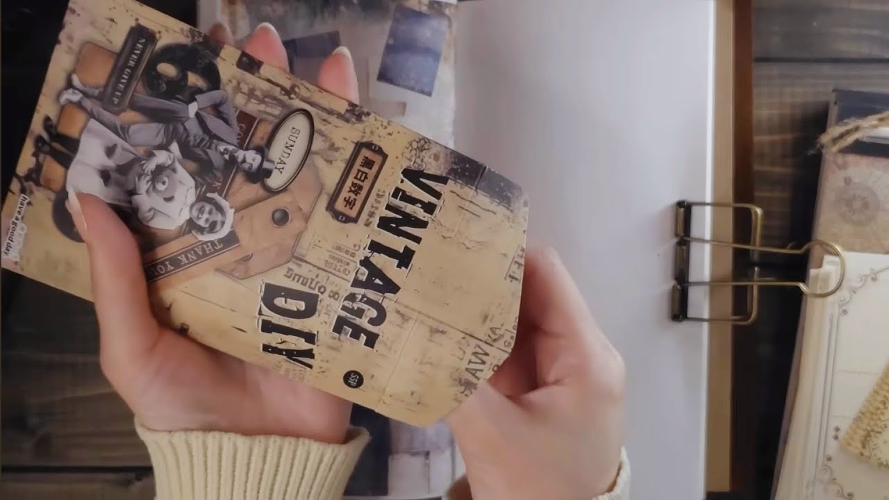 One Day Journaling) コラージュのアイデア,Collage & keep a diary｜Scrap booking ideas