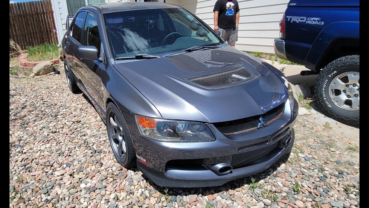 Abandoned Mitsubishi Evolution 9 MR Rebuild Part 1