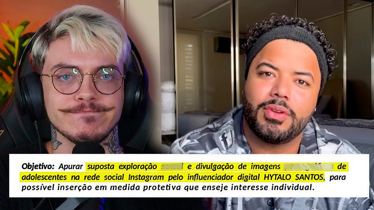 a resposta do HYTALO SANTOS pro FELCA piorou tudo