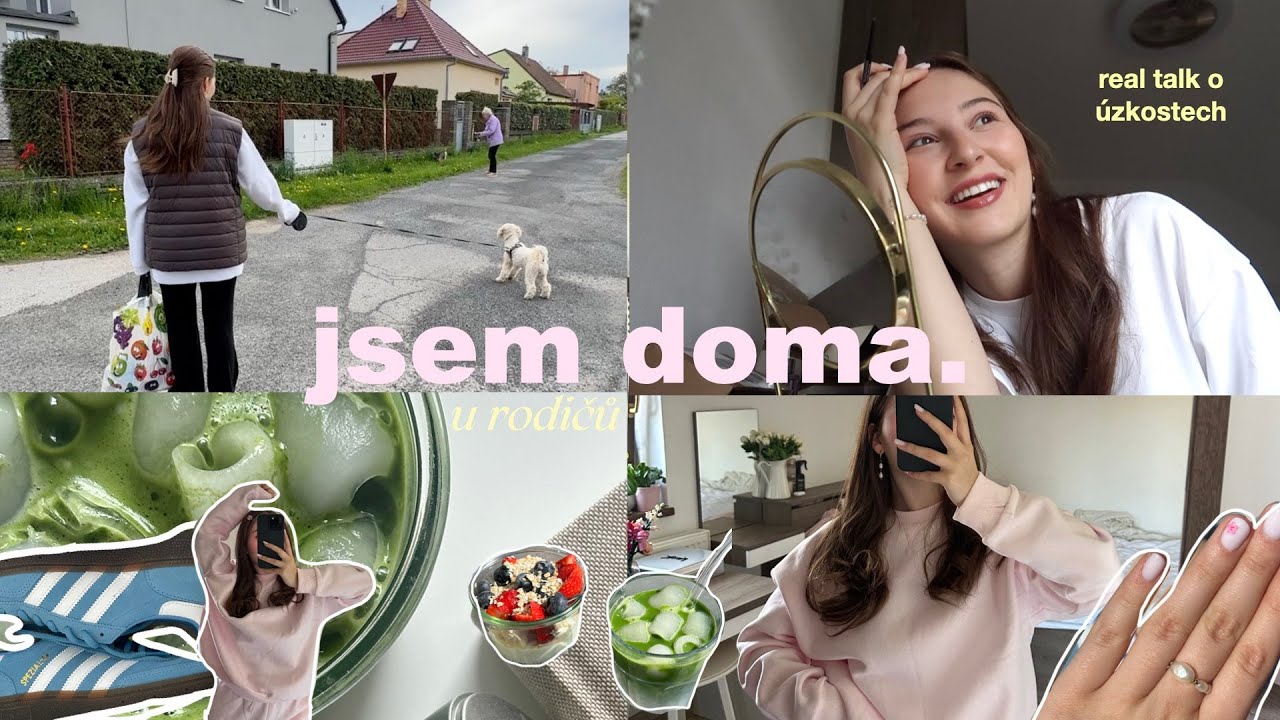 TÝDENNÍ VLOG U RODIČŮ: pečení šneků, povídání o úzkostech, haul oblečení, IKEA nákupy & nová knížka