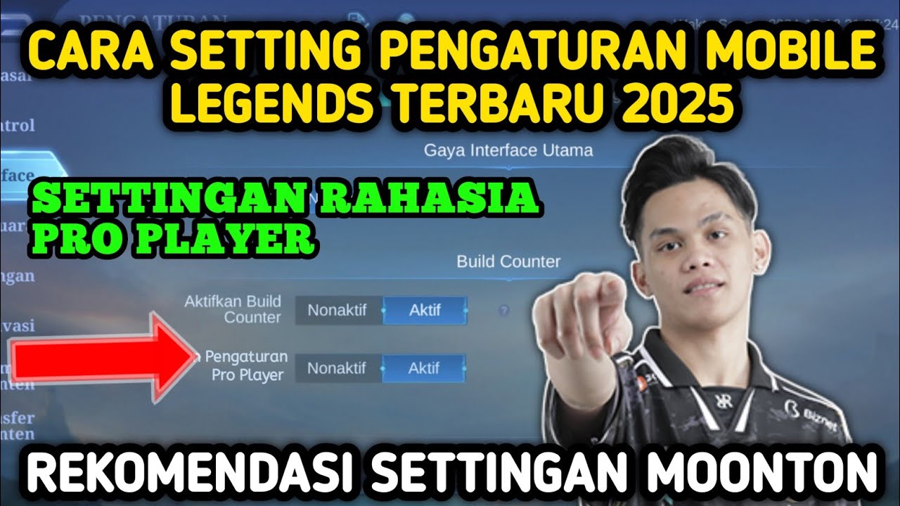CARA SETTING PENGATURAN MOBILE LEGENDS SEPERTI PRO PLAYER 2025 | SETTINGAN ML TERBARU