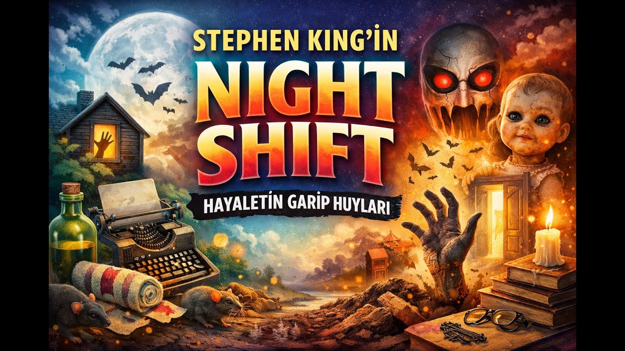 Stephen King - Hayaletin Garip Huyları  (Night Shift)