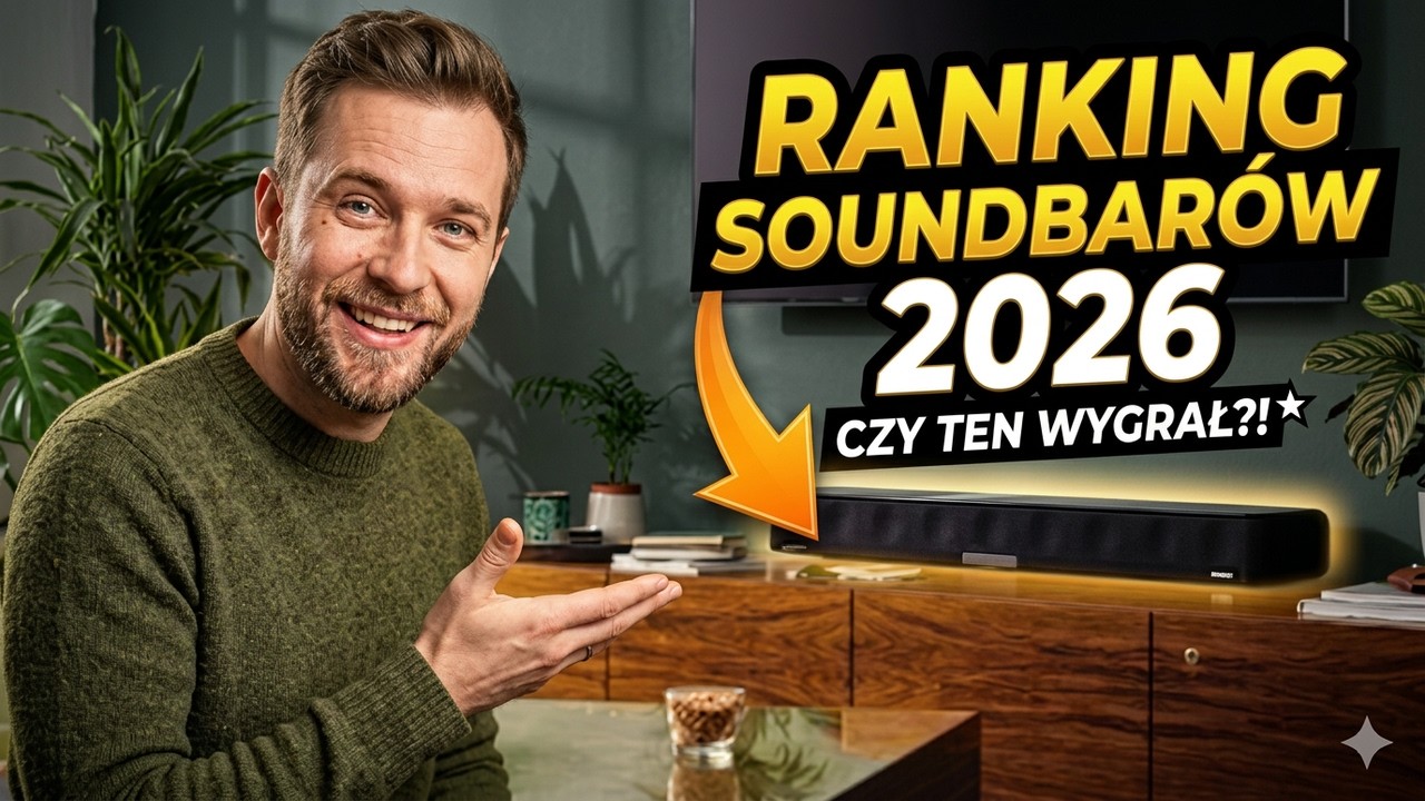 Ranking Soundbar&oacute;w 2026 | Kt&oacute;ry Naprawdę Ulepsza Dźwięk?