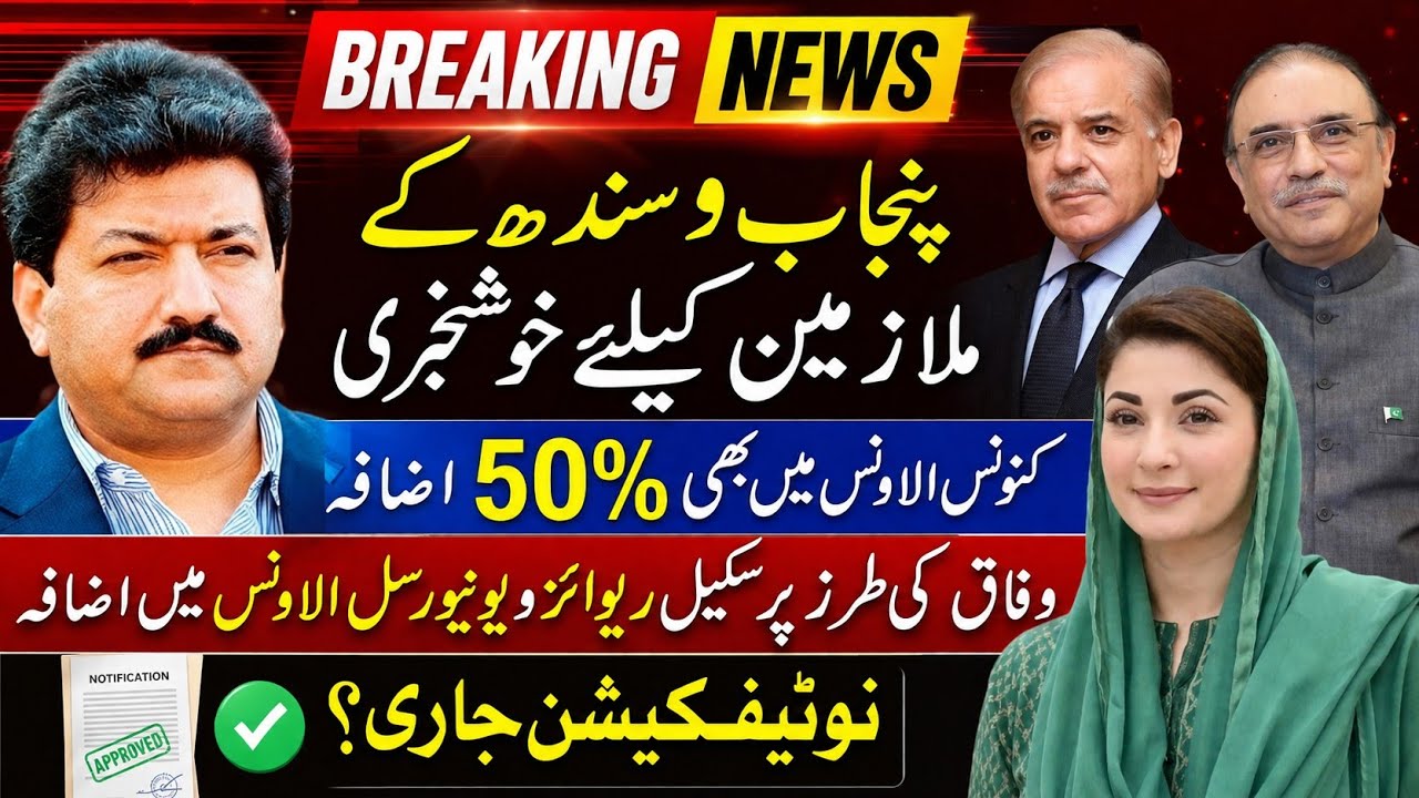 Good News! For Govt Employees || Conveyance Allowance Increse 50% || Scales Revision Notification ||