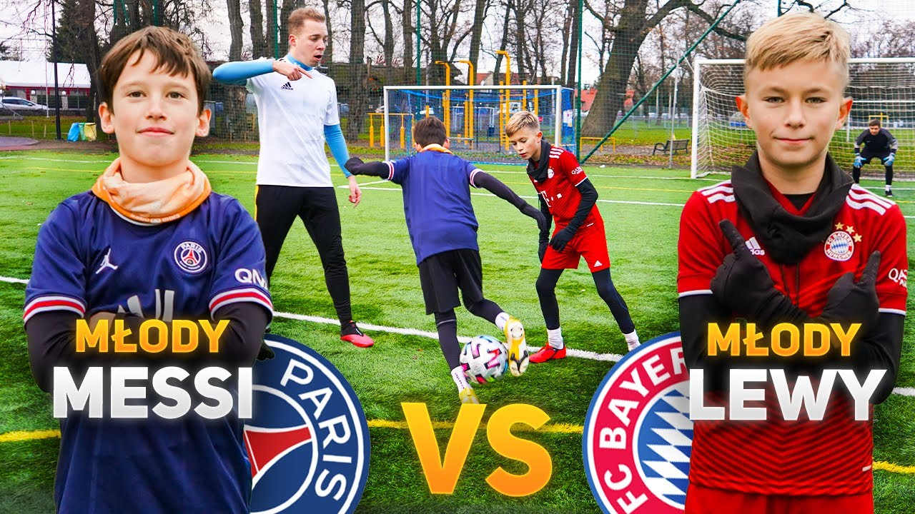 13 letni Messi VS 11 letni Lewandowski! | WIELKI POJEDYNEK!