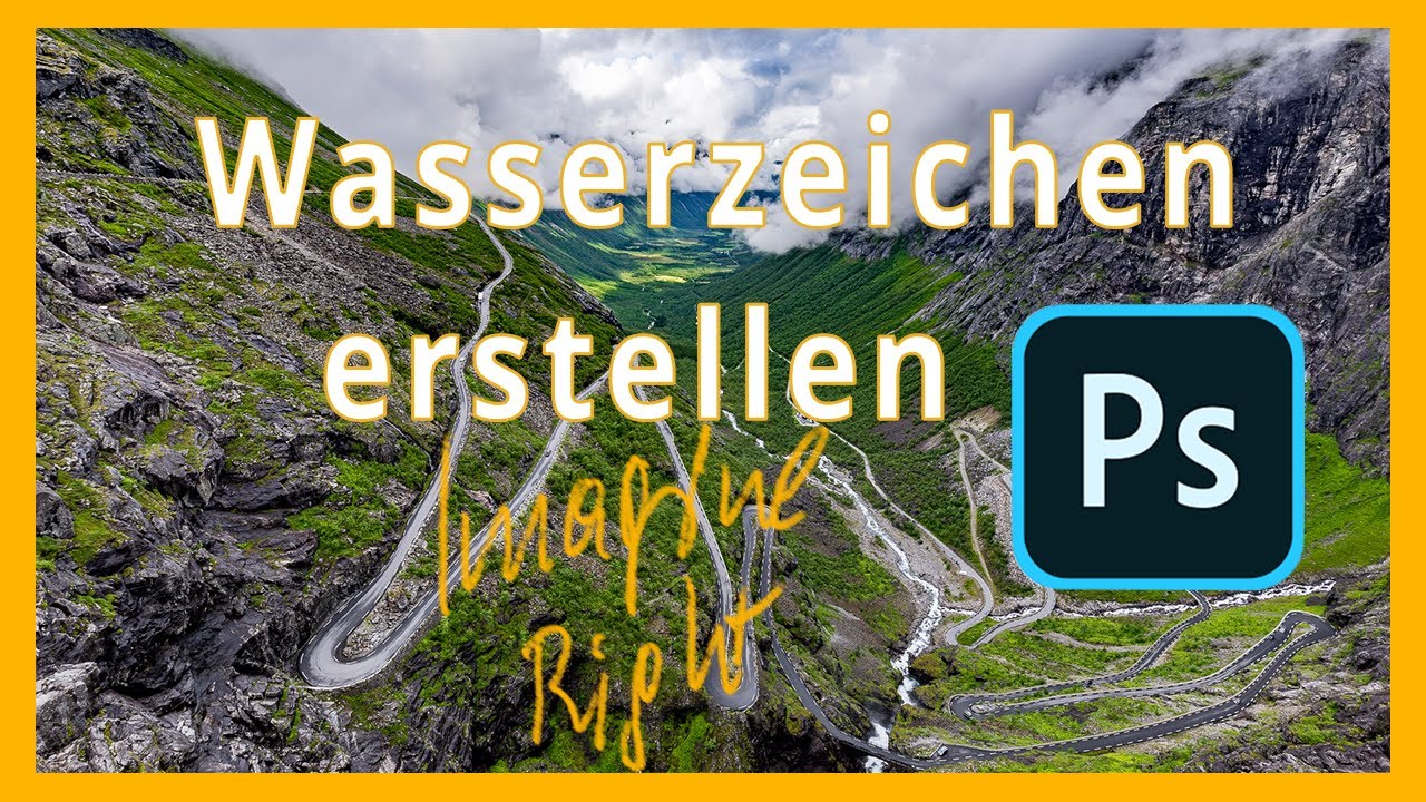 Wasserzeichen mit Photoshop erstellen
