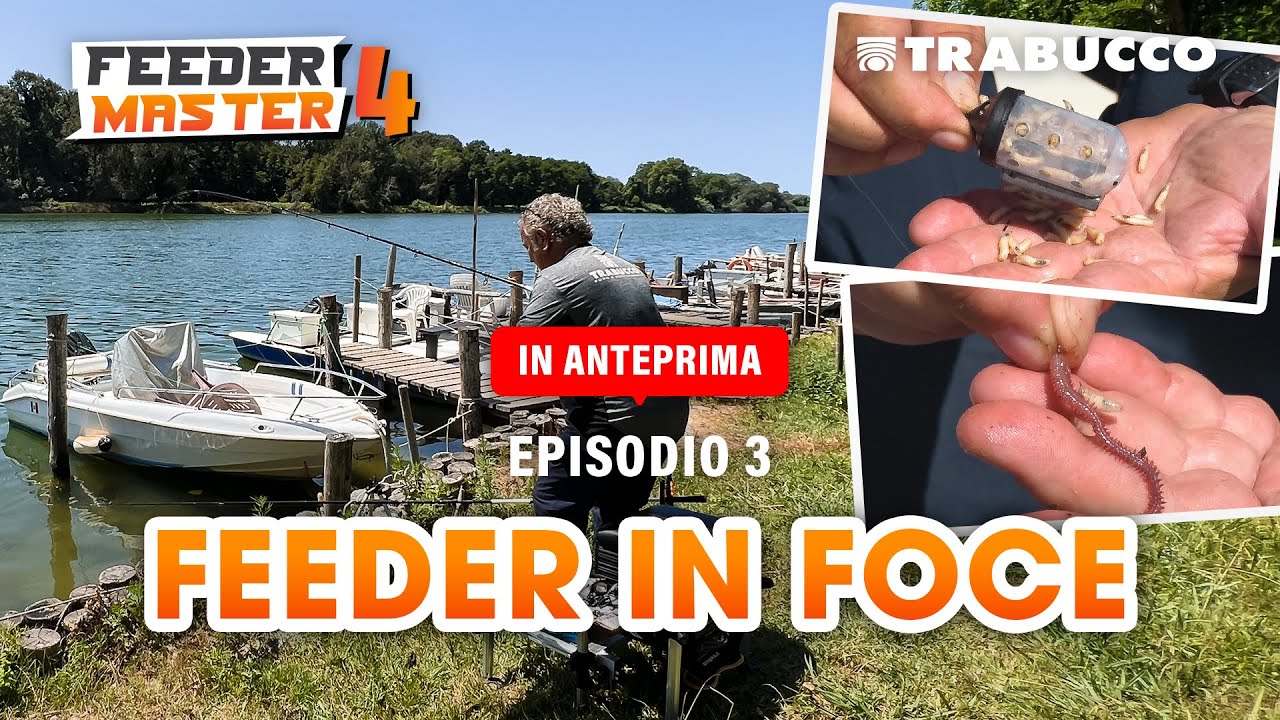 FEEDER in FOCE: strategie, montature, attrezzi » FEEDER Master ANTEPRIMA S4E3 @Trabucco Fishing​