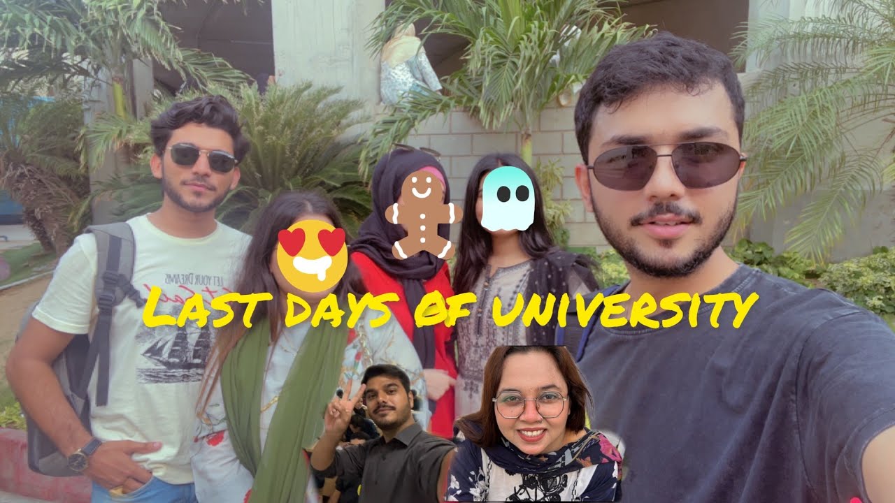 Last few days of university | iqra university | kamran Rajput