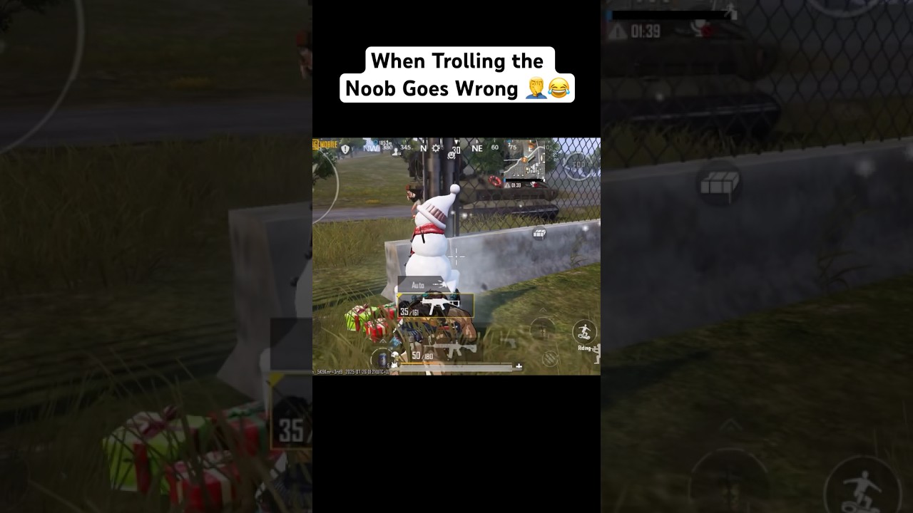 When Trolling the Noob goes Wrong #trolling #noob #pubgnoob