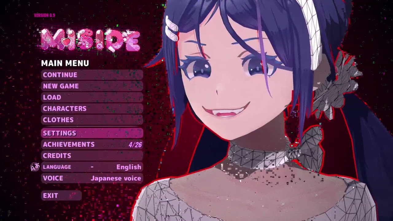 MiSide v0.9 - Alternative Menu Screen