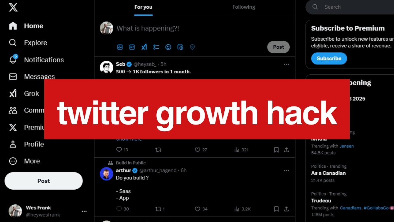 Gain X (Twitter) followers FAST with this AUTOMATION